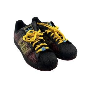 Adidas RARE Superstar OG Limited Edition Pac Man Shoes Mens 6.5 Sneakers Adult